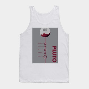 The Moons of Pluto Tank Top